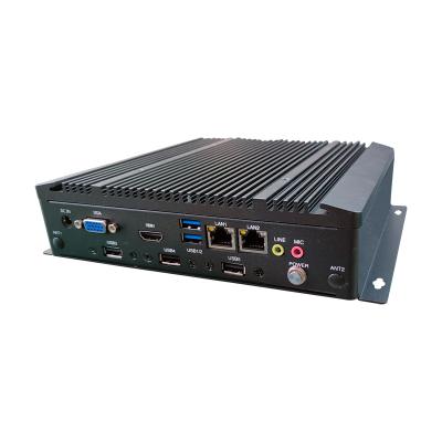 Fanless industrial computer smart controller